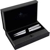 Steelpen Carens Serisi P265 Mat Krom Tükenmez Kalem+Versatil Kalem - Ana Renkler