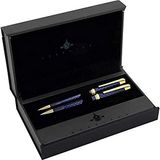 Steelpen Carens Serisi P266 Gold Mavi Gold Tükenmez Kalem+Versatil Kalem