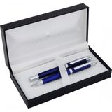 Steelpen Serra Dolma & Tükenmez Kalem Seti Mavi 800-2DT