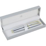 Steelpen Star Serisi 663 Gold Tükenmez Kalem+Versatil Kalem - Renkli