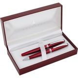 Steelpen Truva Serisi 0162DT Bordo Kalem+Tükenmez Kalem