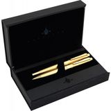 Steelpen Uranus Dolma & Tükenmez Kalem Seti Desenli Gold 527