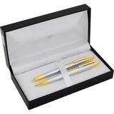Steelpen Venüs Gold Krom Dolma & Tükenmez Kalem Seti 176DT