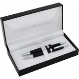 Steelpen Venüs Siyah Krom Dolma & Tükenmez Kalem Seti 171DT