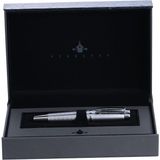 Steelpen World Serisi 2711 Mat Krom Dolma Kalem+Tükenmez Kalem Seti - Ana Renkler