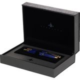 Steelpen World Serisi 2716 Mavi Dolma Kalem+Tükenmez Kalem Seti - Ana Renkler