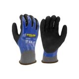 Steelpro 137X-01 Nitril Kaplı Montaj Iş Eldiveni - Renk - Beden - Mavi - XL