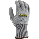 Steelpro 154D-01 Kesilmeye Dayanıklı Mekanik Iş Eldiven - Renk - Beden - Gri - XL