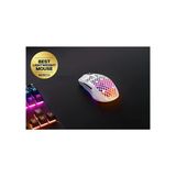 Steelseries Aerox 3 Snow Rgb Şarjlı Ergonomik Optik Kablosuz Oyuncu Mouse - Teşhir