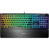 Steelseries Apex 3 Rgb Aydınlatmalı Siyah Oyuncu Klavyesi - 0,03 ms - 100 Hz