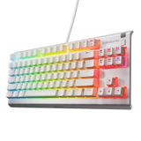 SteelSeries Apex 3 TKL Türkçe Gaming Klavye Tenkeyless, 8 Bölge RGB Aydınlatma Türkçe QWERTY - Beyaz