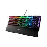 Steelseries Apex 5 Usb Kablolu RGB Işıklı Hibrit Blue Switch Mekanik Oyuncu Q Klavye Siyah
