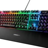 Steelseries Apex 5 Usb Kablolu RGB Işıklı Hibrit Blue Switch Mekanik Oyuncu Q Klavye