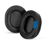 SteelSeries Arctis 1, Arctis 3, Arctis 5, Arctis 7, Arctis 9X, Arctis Pro & Arctis Prime Kulaklık Kulaklık Kulaklığı, Bellek Köpüğü ve PU Deri (Siyah) için Oyun Jeli Kulak Pedleri