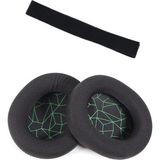 SteelSeries Arctis 7 9 Yedek Kafa bandı ve Kulaklık Pedi SET Kulaklık Yastığı Süngeri Headband - Yeşil