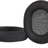 Steelseries Arctis 7/Arctis 5/Arctis 3/Arctis 1/ Arctis Pro Kayıpsız Kablosuz Oyun Kulaklığı, Yumuşak Hafızalı Sünger ve Nefes Alabilir Örgü Kumaş Kulak Pedleri Minder (Siyah)