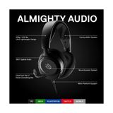 SteelSeries Arctis Nova 1 – Multi-Platform Gaming Kulaklık – Hi-Fi Sürücü – 360° Surround Ses – AirWeave Memory Foam Kulak Yastıkları – Gürültü Önleyici Mikrofon, PC, PS5, Switch, Xbox – Siyah