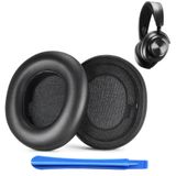 Steelseries Arctis Nova Pro kablosuz kulaklıklar için yedek kulak yastıkları kulak yastıkları Earpad yumuşak deri yedek kulaklık kulak pedleri bardak siyah
