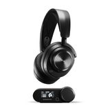 SteelSeries Arctis Nova Pro Wireless Multi-Platform Gaming Kulaklık, Birinci Sınıf Hi-Fi Ses Sürücüleri, Aktif Gürültü Giderme, Clearcast Gen2 Mikrofon, PC, PS5, PS4, Switch, Mobil, Kablosuz