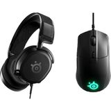 SteelSeries Steelseries Arctis Prime Oyuncu Kulaklığı + Rival 3 Kablolu Rgb Oyuncu Mouse - Siyah