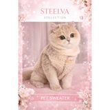 STEELVA Krem Rengi Polar Kedi & Köpek Yeleği Pet Kıyafeti