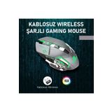 Steep Solid St-13s Kablolusuz - Wiriless Şarjlı Rgb Gaming Oyuncu Mouse