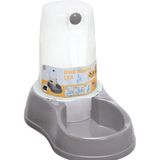 Stefanplast Kedi ve Köpek Rezerve Hazneli Su Kabı 1,5 Litre Gri