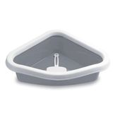 Stefanplast Sprint Corner Mavi Beyaz Köşe Tuvalet