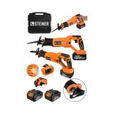 Steiner 128 Vf 10 Ah Kömürsüz Motor Akülü Tilki Kuyruğu Turuncu