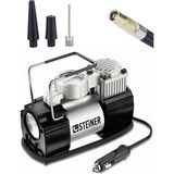 Steiner 12V Çakmaklık Girişli 150 Psi Mini Hava Kompresörü Siyah