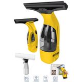 Steiner 150W Şarjlı Spreyli ve Vakumlu 200 ml Kapasiteli Mikrofiber Bezli Cam Silme Temizleme Makinesi