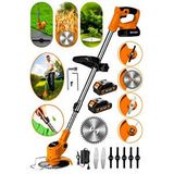 Steiner 21V Çift Akülü Tırpan Uzatma Kollu Çim Çalı Ot Biçme Şarjlı Tırpan T45186