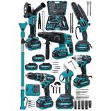 Steiner 21V Şarjlı Kırıcı Delici + Makas + Dal Budama + Matkap + Taşlama + Somun Sökme + Teleskop M71113