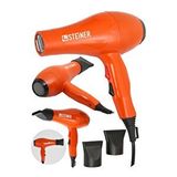 Steiner 3400 W Profesyonel Saç Kurutma Makinesi Fön Makinesi Ac Motor Ms-9001 Turuncu + 2 Adet Başlık