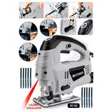 Steiner 4600W Lazerli Sjs Metal Şanzuman 6 Kademe Devirli Dekupaj Testere Makinesi 10 Uç Ld465g10