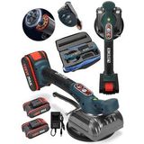 Steiner Alman 128 VF Metal Şanzıman Lithium Çift Akülü Fayans Cam Karo Döşeme Vantuz Makinesi Çantalı
