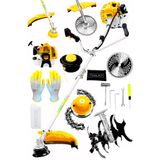 Steiner Alman 16 Hp Tam Profesyonel Yan Tipi Benzinli Tırpan Ot Çalı Çim Biçme Makinesi + Çapa Aparatı