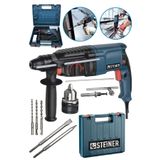 Steiner Alman 3000 Watt 5 Joule Kırıcı Delici Hilti Darbeli Matkap + 1 Mandren + 5 Uç
