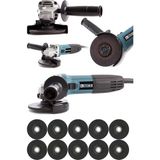 Steiner Alman 3000 Watt Professional 125 mm Sjs Metal Şanzuman Avuç Içi Taşlama Makinesi + 10 Adet Taşalman 3000 Watt Professional 125 mm Sjs Metal Şanzuman Avuç Içi Taşlama Makinesi + 10 Adet Taş