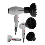 Steiner Alman 3400 Watt Ac Motor Saç Kurutma Makinesi Professional Fön Makinesi + Difüzör + 2 Adet Başlık Gri