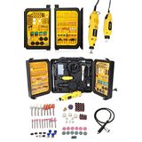 Steiner Alman 350 Parça Profesyonel 460 Watt Hobi Gravür Mini Kalıpçı Taşlama Makinesi