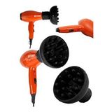 Steiner Alman 3600 Watt Professional Saç Kurutma Makinesi Ac Motor Fön Makinesi + Difüzör + 2 Adet Başlık Turuncu