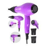 Steiner Alman 3600 Watt Profesyonel Saç Kurutma Makinesi Fön Makinesi Ac Motor Ms-9001 Pembe + 2 Adet Başlık