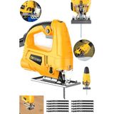 Steiner Alman 4000 W Sjs Metal Şanzıman 6 Kademe Devirli Bakır Sargılı Dekupaj Testere Makinesi + 10 Uç