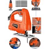 Steiner Alman 4000 W Sjs Metal Şanzuman 6 Kademe Devirli Bakır Sargili Dekupaj Testere Makinesi + 5 uç