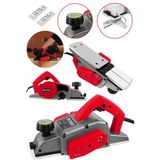 Steiner Alman 4200 W Bakır Sargı Metal Şanzıman Motor Korumalı Çift Bıçaklı Planya Rende Makinesi + 2 Bıçak