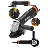 Steiner Alman 4200 W Metal Şanzuman Bakır Sargılı Avuç Içi Taşlama Demir Metal Kesme Makinesi Spiral 125 Mm Siyah