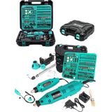 Steiner Alman 460 Watt 352 Parça 60.000 Rpm 6 Kademe Devir Ayarlı Hobi Gravür Seti Mini Taşlama