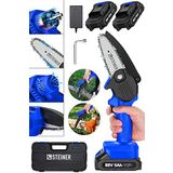 Steiner Alman 88 V 5 Ah Çift Akülü Dal Budama Kesme Testere Bıçkı Makinesi Çantalı 10 Cm Pala - ST0518R215400307
