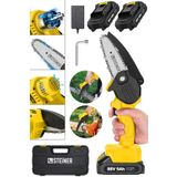 Steiner Alman 88 V 5 Ah Çift Akülü Dal Budama Kesme Testere Bıçkı Makinesi Çantalı 10 Cm Pala - ST0518R215400308